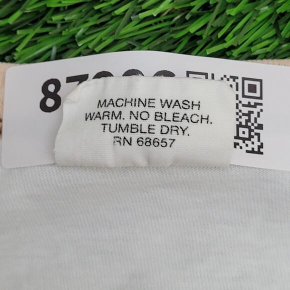 Vintage 90s Browns Ringer Shirt Womens Large 20x26 White USA - Picture 8 of 14